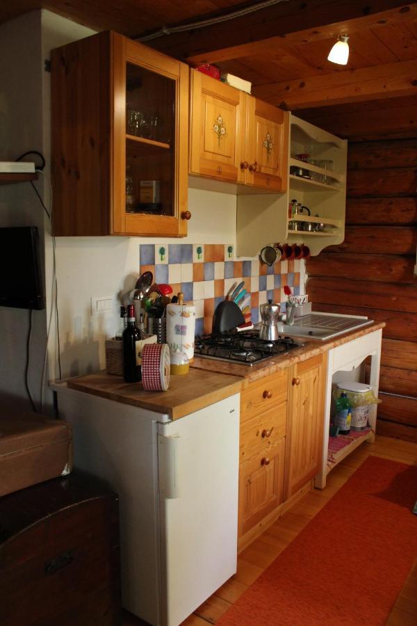 B&B Le Corone - Chalet Nel Bosco Cavalo Eksteriør bilde
